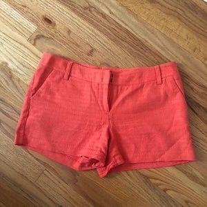 Salmon colored shorts